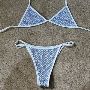 Reversible Patterned Bikini Set